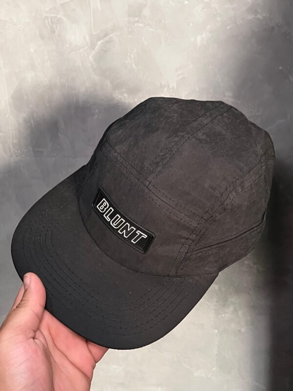 Boné Five Panel Blunt Taslon Preto - Imagem 3