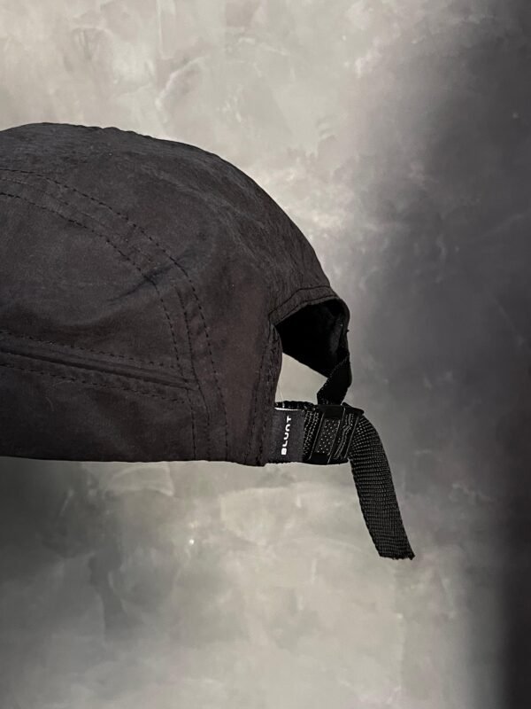 Boné Five Panel Blunt Taslon Preto - Imagem 5