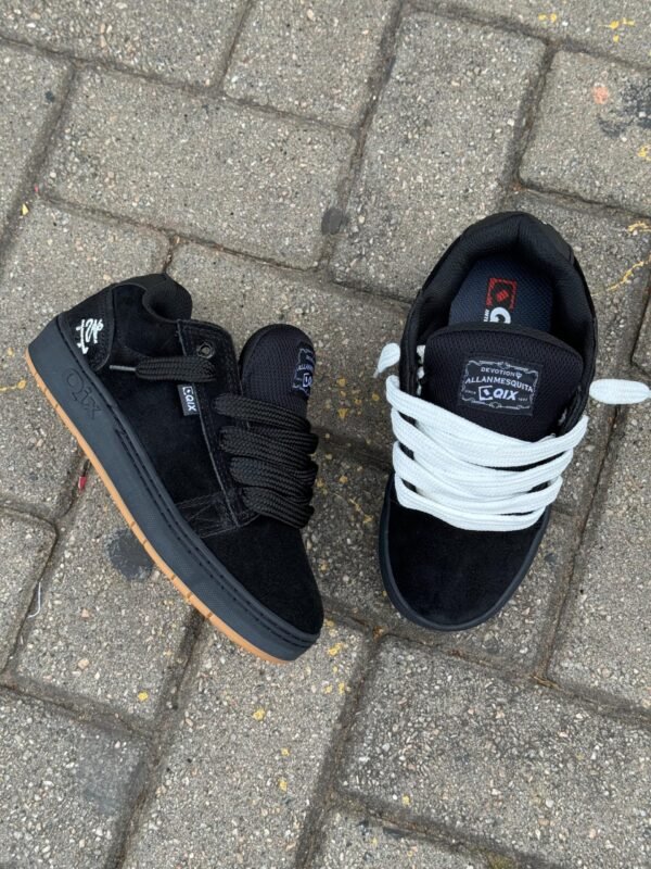 Tenis Qix Allan Mesquita Preto Natural - Imagem 7