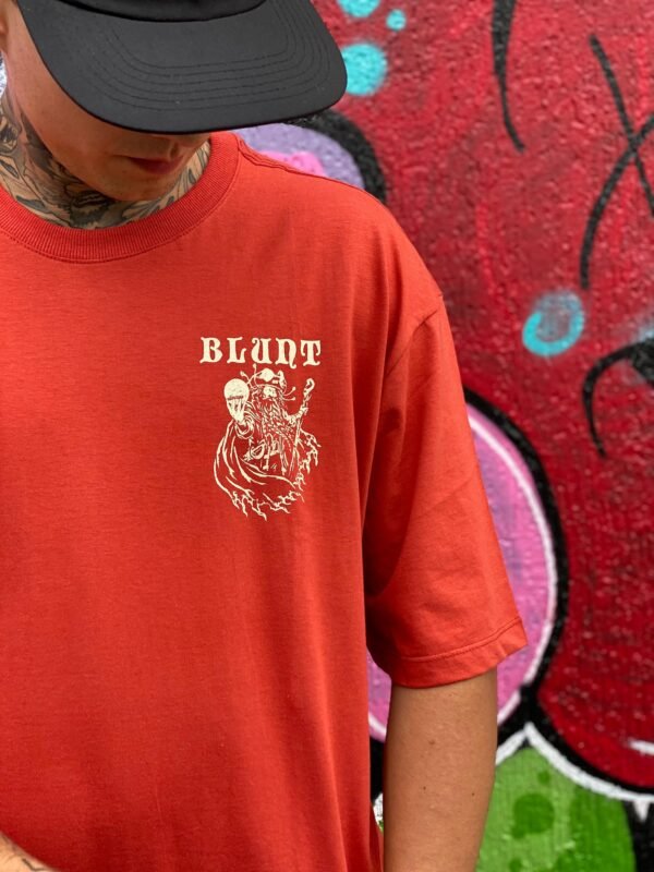 Camiseta Blunt Blackbeard Vermelho - Imagem 4