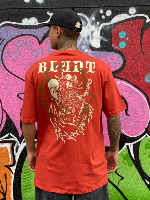 Camiseta Blunt Blackbeard Vermelho