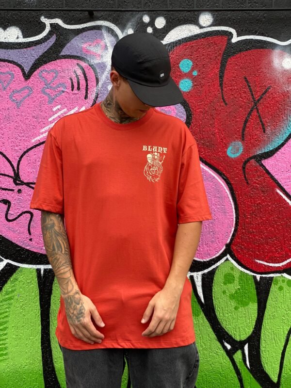 Camiseta Blunt Blackbeard Vermelho - Imagem 2