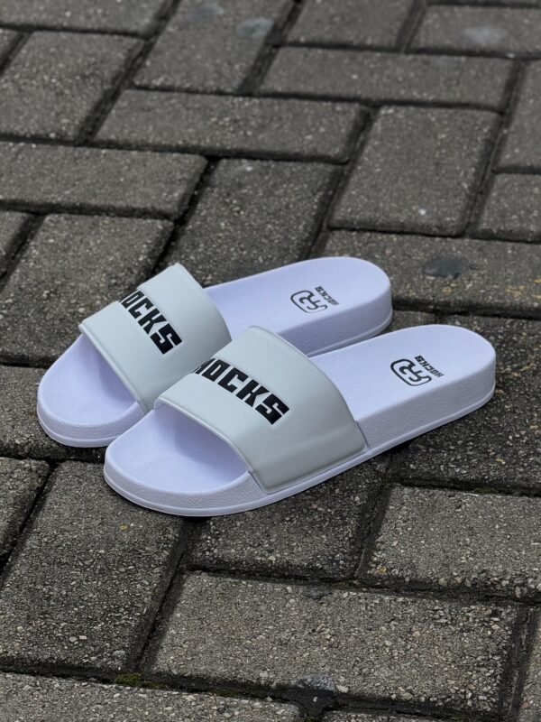Chinelo Slide Hocks White