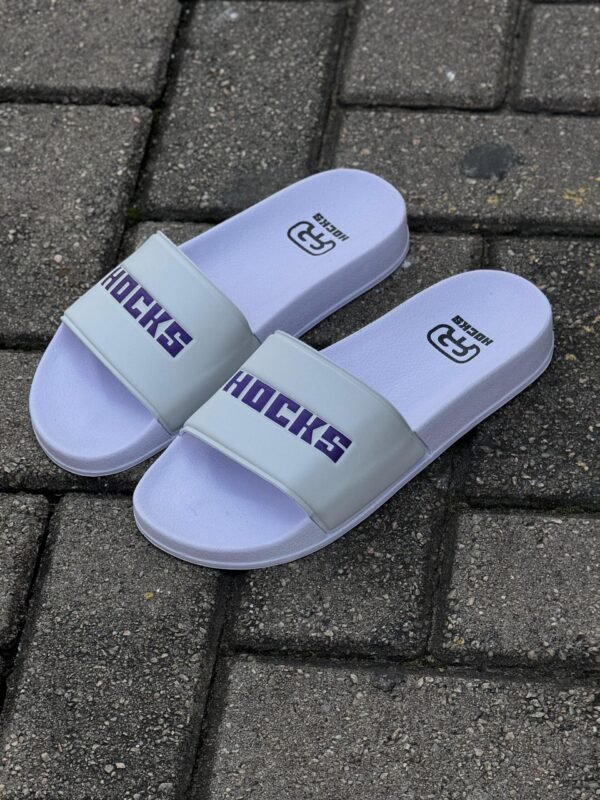Chinelo Slide Hocks White Purple - Imagem 3
