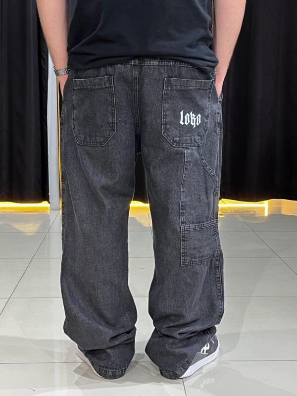 Calça Carpinteiro Loko Jeans Estonado Escuro - Imagem 5