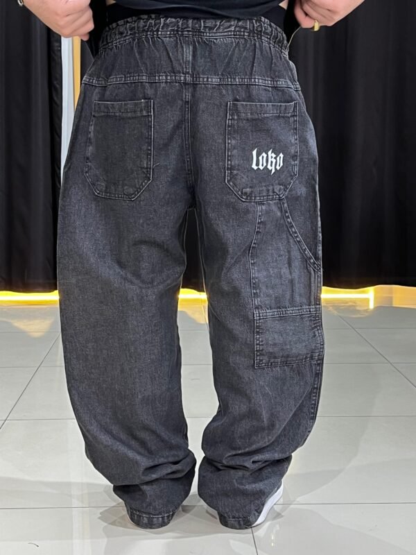 Calça Carpinteiro Loko Jeans Estonado Escuro - Imagem 3