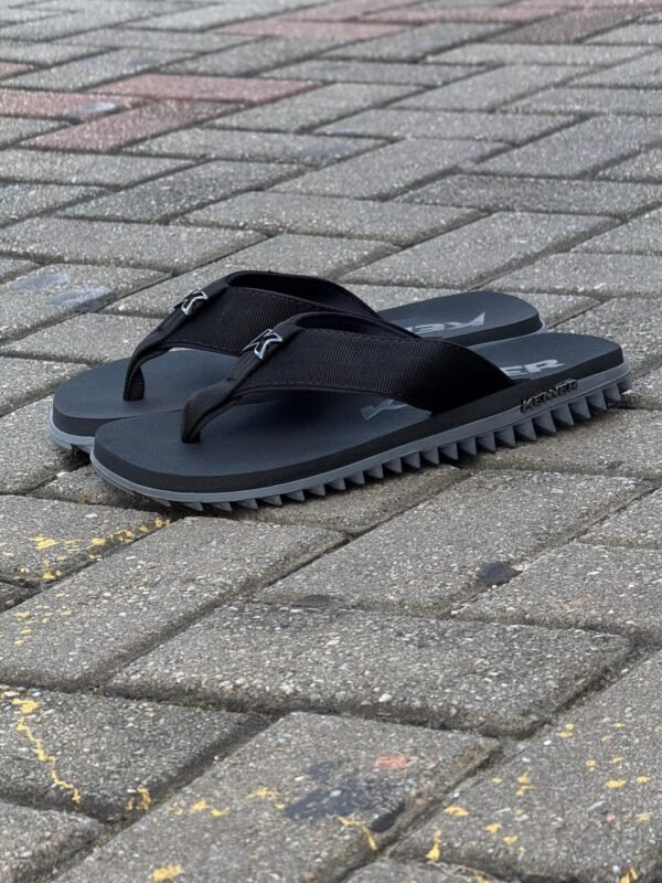 Chinelo Kenner Kivah Preto Cinza - Imagem 2