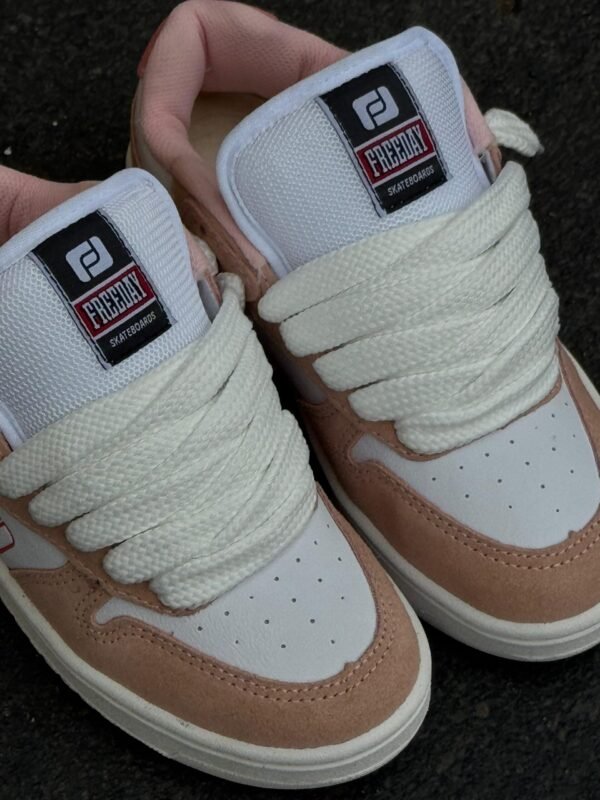 TÊNIS FREEDAY GRANDIR OX ROSA BRANCO - Imagem 10