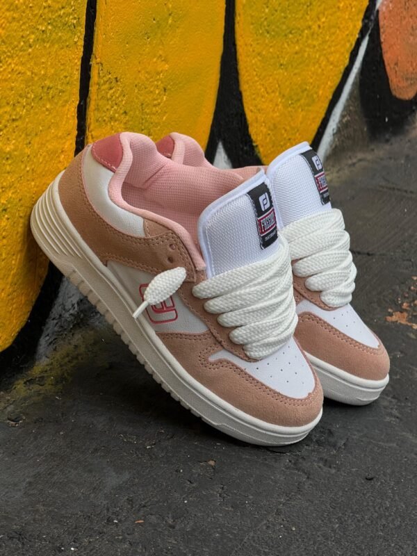 TÊNIS FREEDAY GRANDIR OX ROSA BRANCO - Imagem 4