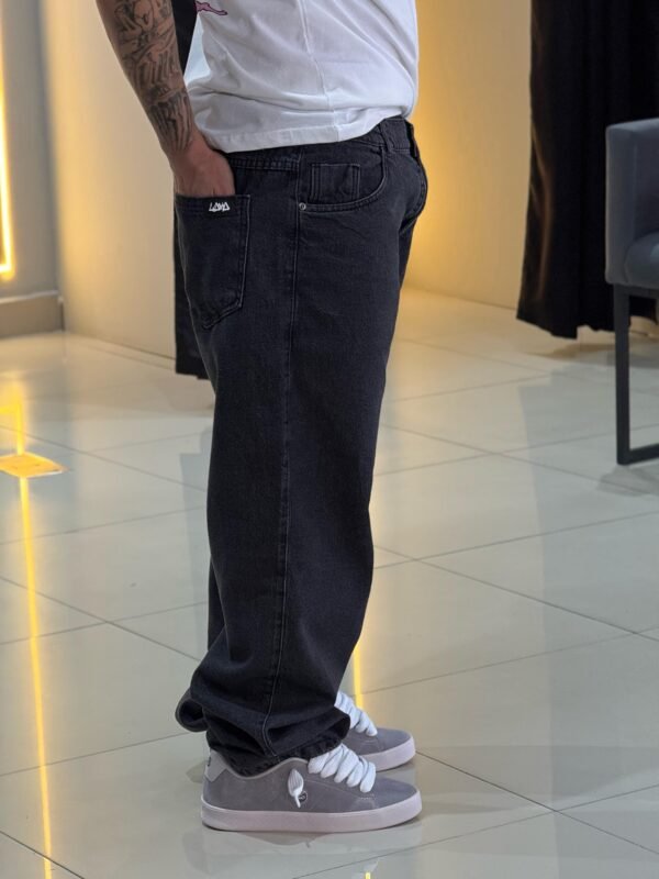 Calça Balão Loko Jeans Estonado - Imagem 2