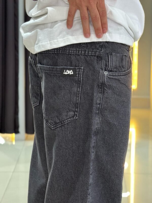 Calça Balão Loko Jeans Estonado - Imagem 5