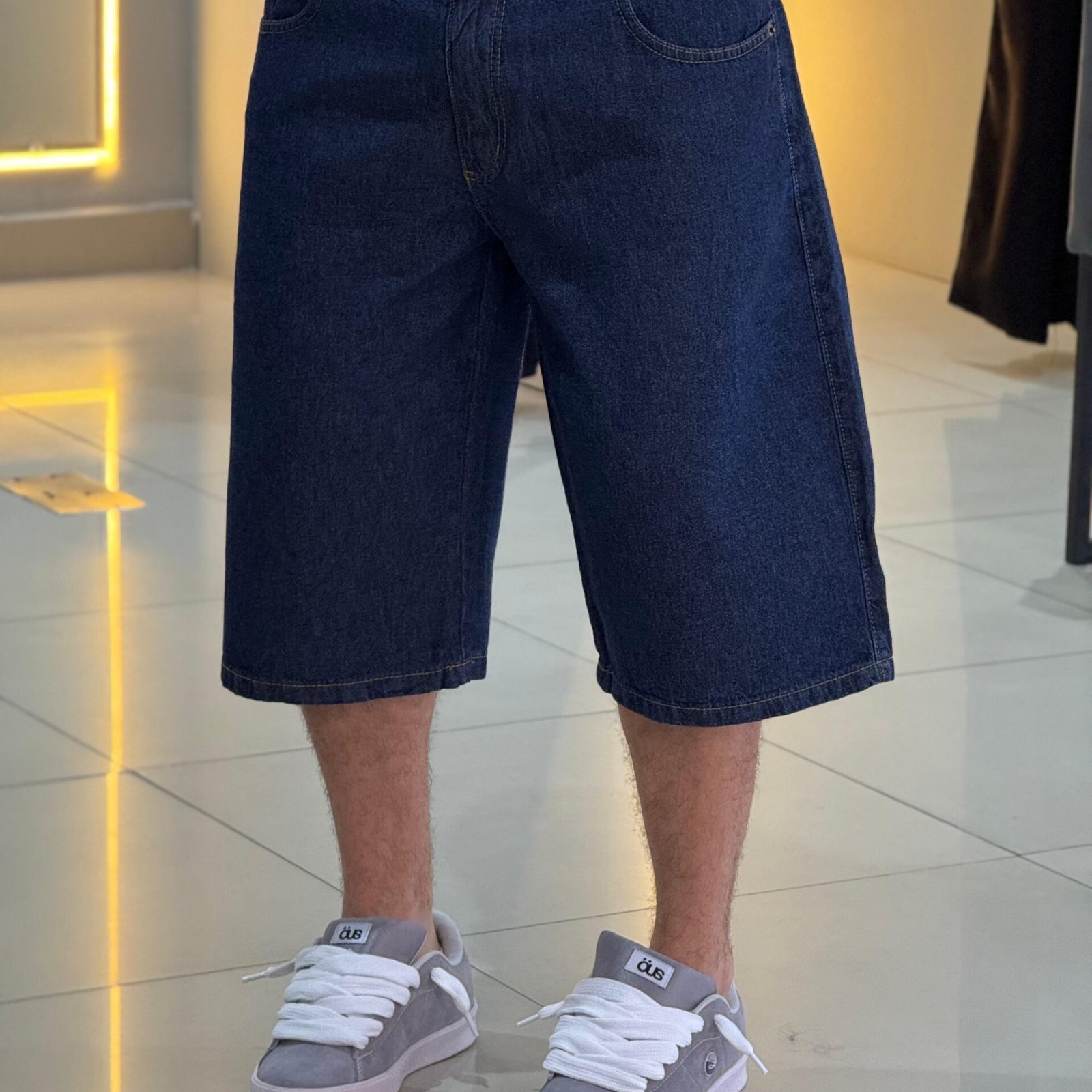 パンツ Punkandyo dark denim jorts size36 Bermuda 