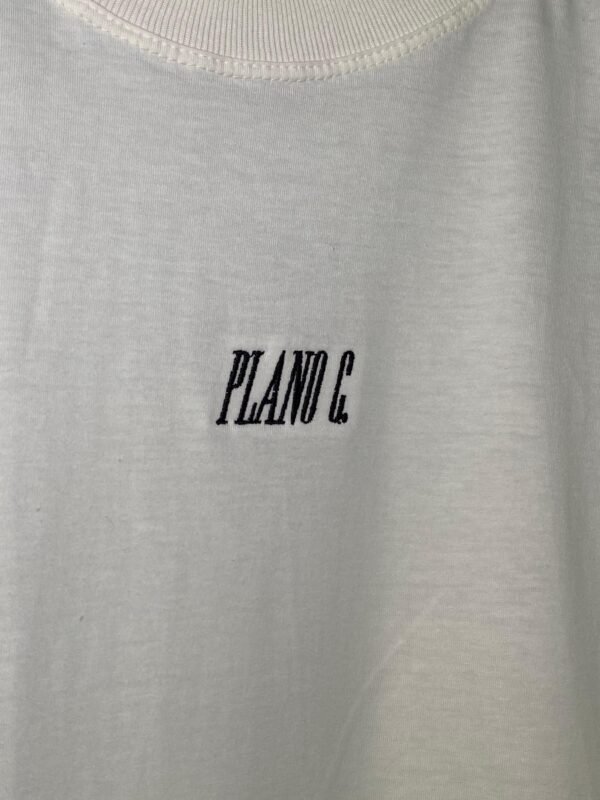 Camiseta Plano C. Logo Bordado Off White - Imagem 2
