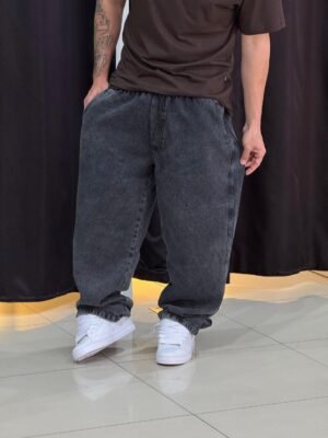 Calça Baggy Loko Jeans Estonado