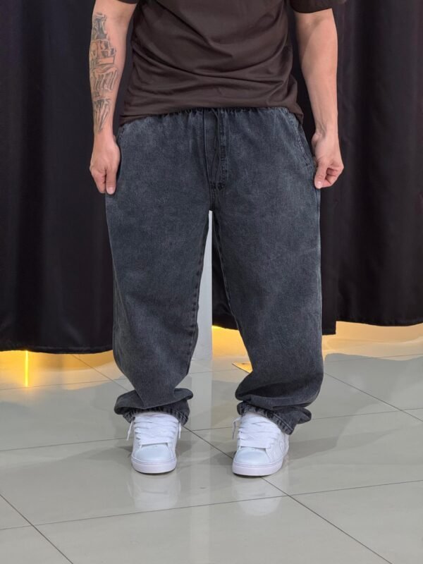 Calça Baggy Loko Jeans Estonado - Imagem 6