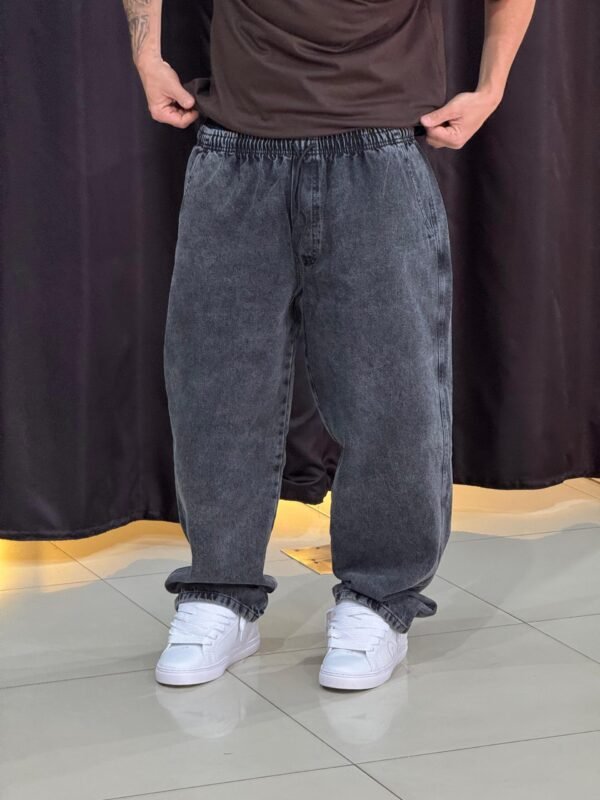 Calça Baggy Loko Jeans Estonado - Imagem 7