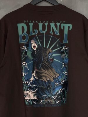 Camiseta Blunt Giallo B Marrom