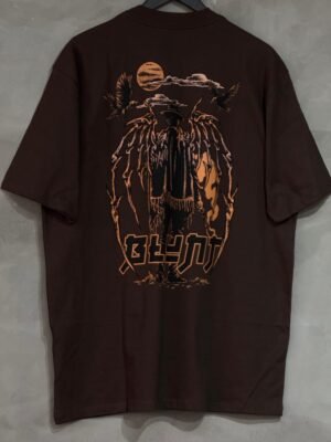 Camiseta Blunt Western Marrom