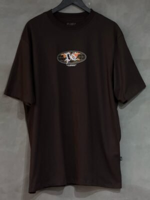 Camiseta Plano C. Global Control Marrom
