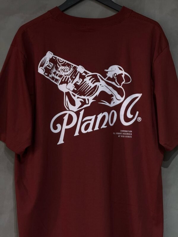 Camiseta Plano C. Skate Attack Barn Red - Imagem 4