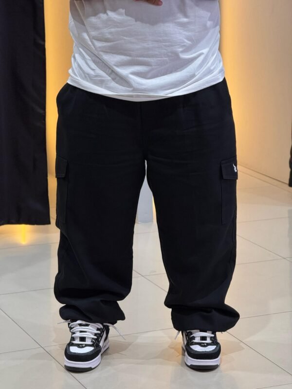 CALÇA CARGO LOKO PLUS SIZE PRETA