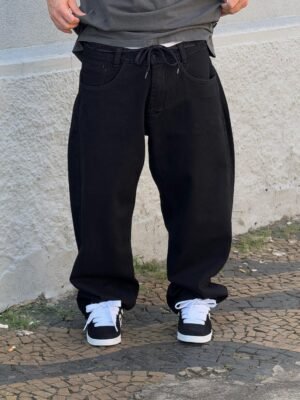 Calça Alive Jeans Baggy Preto