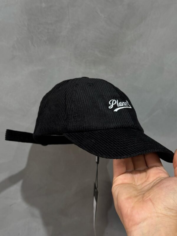 Boné Five Panel Plano C. Hat Corduroy Preto - Imagem 2