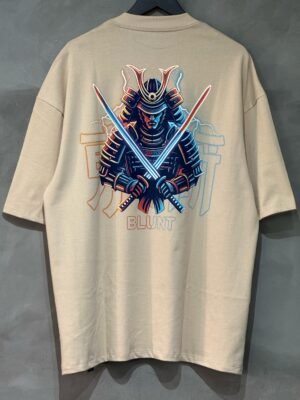 Camiseta Blunt Over Samurai Creme