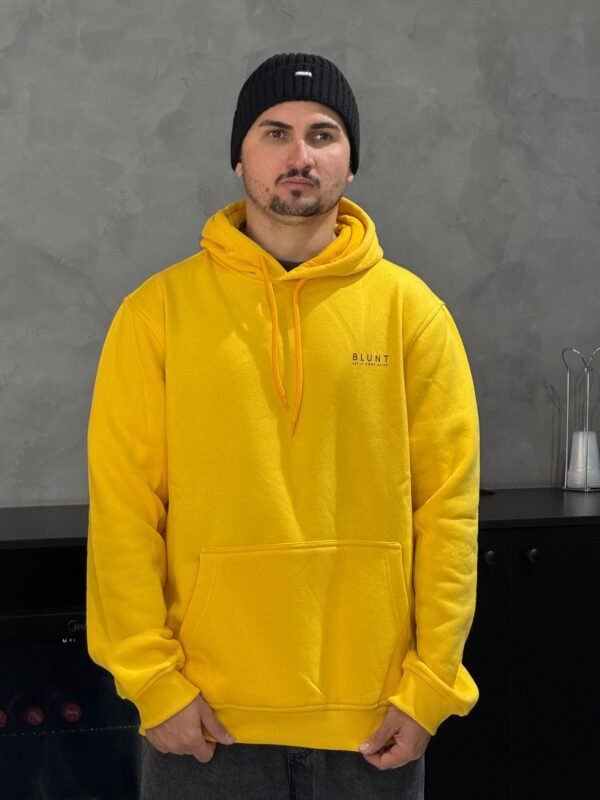 Moletom Canguru Blunt Mago Amarelo