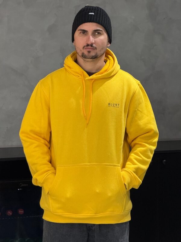 Moletom Canguru Blunt Mago Amarelo - Imagem 4