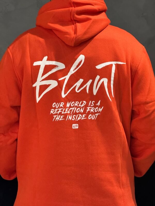 Moletom Canguru Blunt World Laranja - Imagem 3