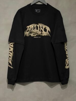 Camiseta Manga Longa Blunt Eggers Preto