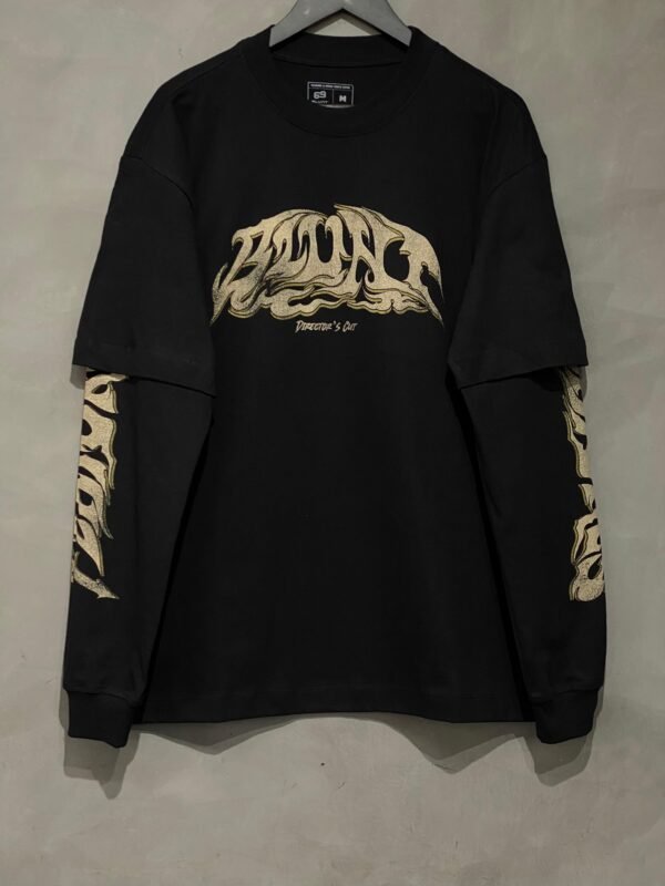 Camiseta Manga Longa Blunt Eggers Preto