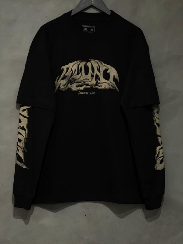 Camiseta Manga Longa Blunt Eggers Preto - Imagem 3