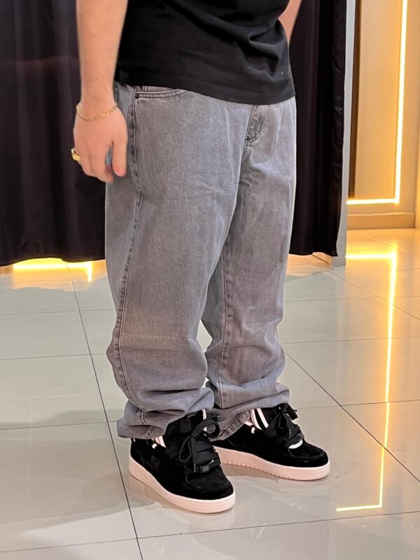 Calça Balão Jeans Estonado Claro