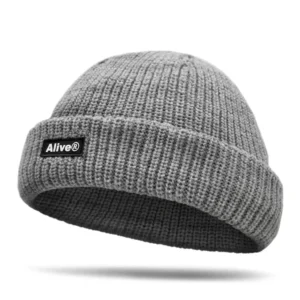 GORRO ALIVE TAG CINZA