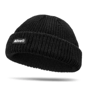 GORRO ALIVE TAG PRETO