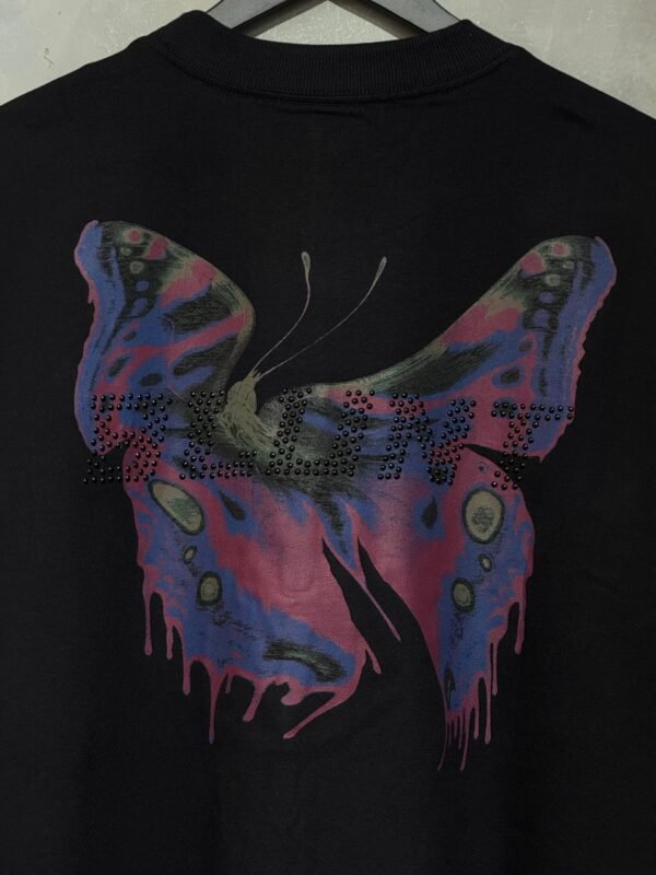 Camiseta Manga Longa Premium Butterfly Preto - Imagem 4