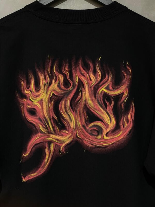 Camiseta Plano C. Flames Preto - Imagem 2