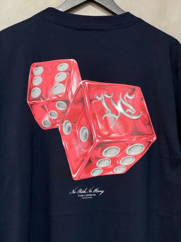 Camiseta Plano C. No Risk No Story Marinho - Imagem 3