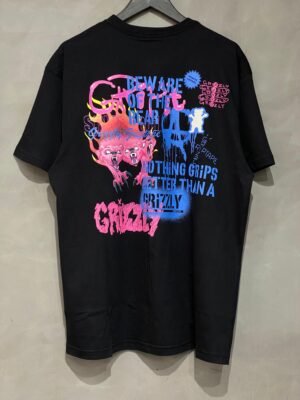 Camiseta Grizzly Anarchy Preto