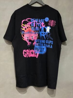 Camiseta Grizzly Anarchy Preto
