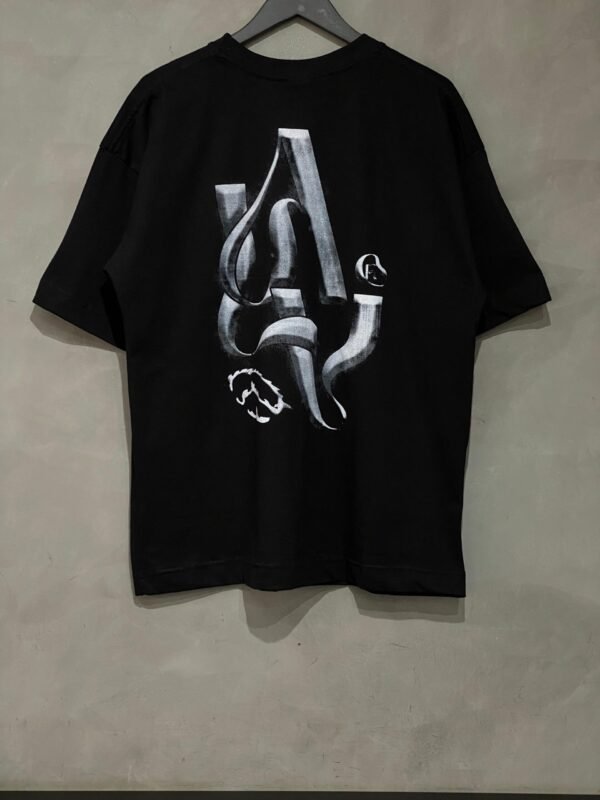 Camiseta Oversized Alive  ALV Preto