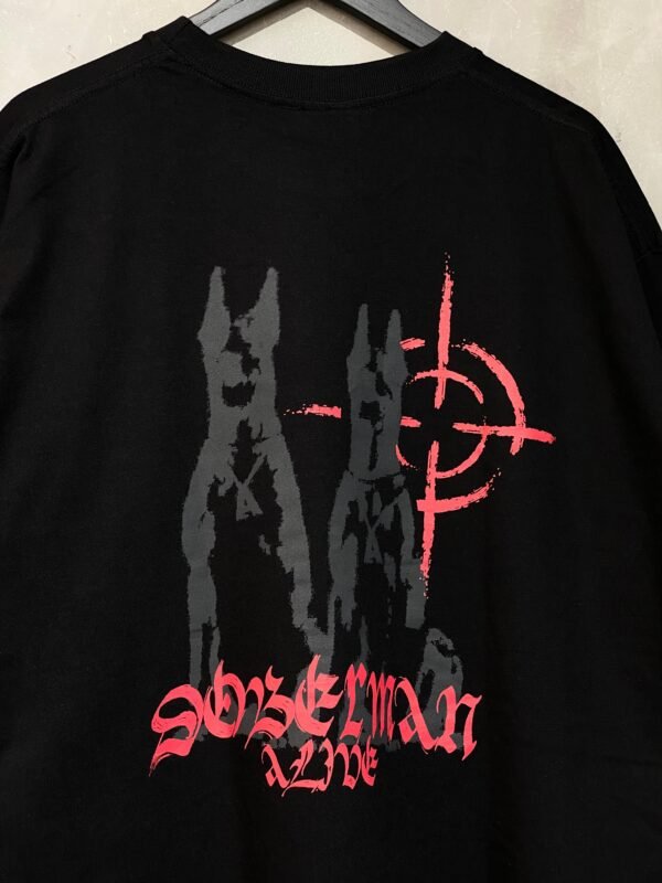 Camiseta Oversized Alive Dobermann Preto - Imagem 4