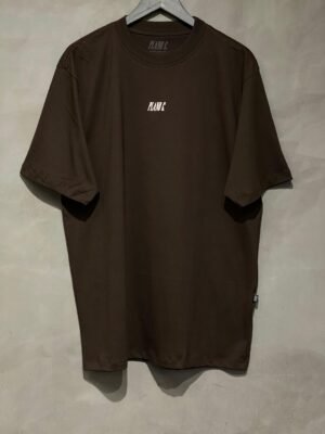 Camiseta Plano C. Logo Relevo Marrom