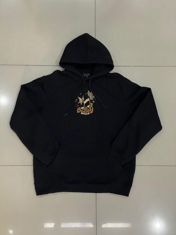 Moletom Canguru Blunt Tuneflies Preto - Imagem 3