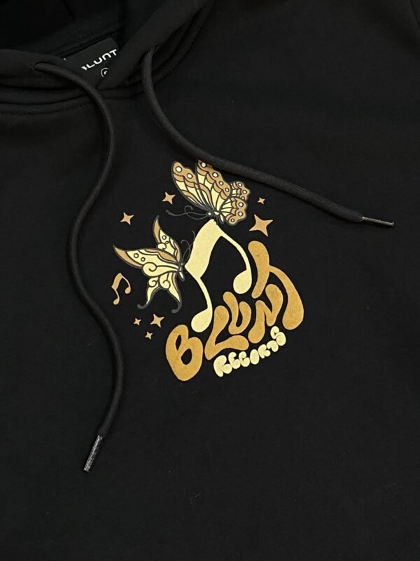 Moletom Canguru Blunt Tuneflies Preto - Imagem 2