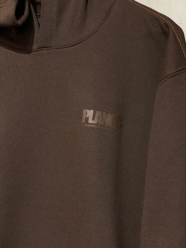 Moletom Canguru Plano C. Hoodie Surton Marrom - Imagem 3