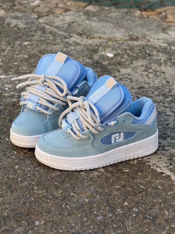 Tênis Freeday Switch Azul Creme - Imagem 8