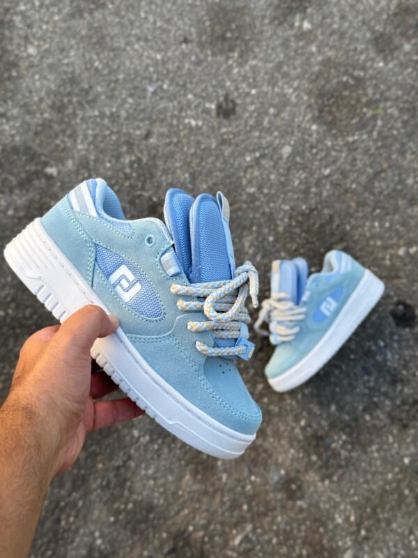 Tênis Freeday Switch Azul Creme - Imagem 7